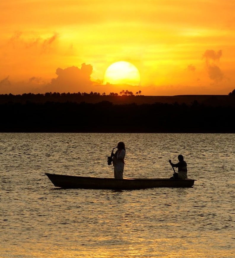 Pôr do Sol no Jacaré